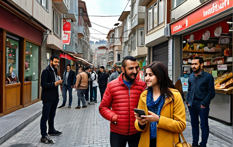 Target Audience Understanding**
Prompt: A diverse group of Turkish individuals (young adults, older people, men, women) looking at a marketplace website on various devices (smartphones, laptops, tablets). Focus on expressions of interest and engagement. Background: A modern Turkish cityscape or a bustling Istanbul street scene. Keywords: "Hedef Kitle," "Pazaryeri," "Türkiye," "Müşteri Analizi."
**