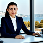 Modern Office Environment**

"A professional Turkish businesswoman in a tailored business suit, sitting at a modern desk in a bright, contemporary Istanbul office, large windows overlooking the Bosphorus, fully clothed, appropriate attire, safe for work, perfect anatomy, natural proportions, professional photography, high quality, family-friendly."

**